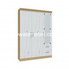 Wardrobe 3 Doors - GARVANI DORA 3P / Sonoma Light White